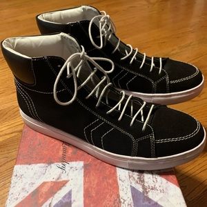 English laundry black boots